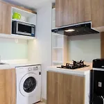2Br With Sofa Bed At Springlake Summarecon Apartment By Travelio